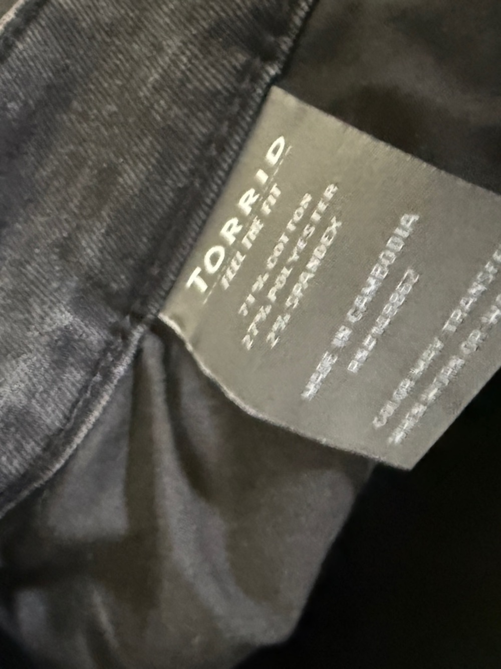 Torrid Perfect Wide Leg Black Sateen Stretch Mid Rise Women's Pants Size 22R - Picture 3 of 11